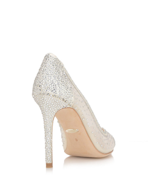 badgley mischka weslee ivory