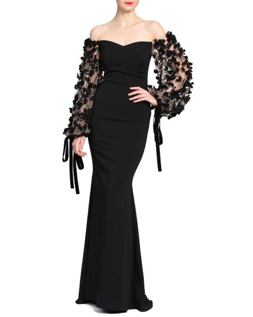 Odessa Off The Shoulder Evening Gown