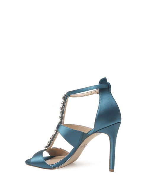 badgley mischka green shoes