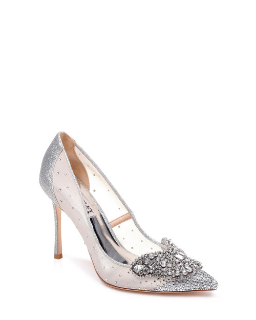 quintana mesh embellished pumps