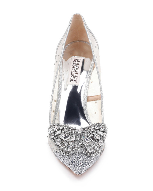 badgley mischka quintana evening pumps