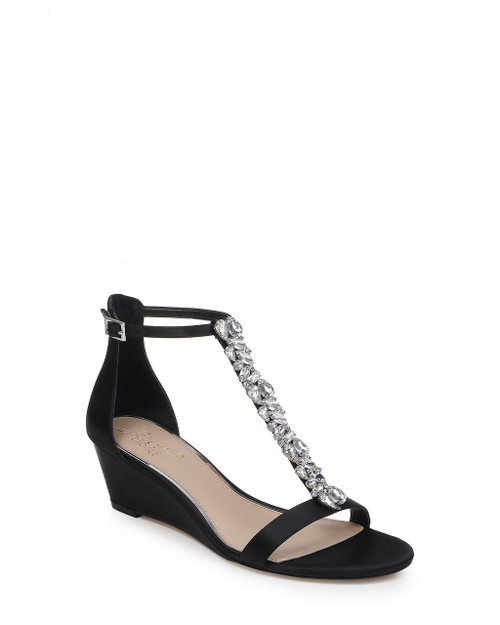 jewel badgley mischka darrell wedge sandals