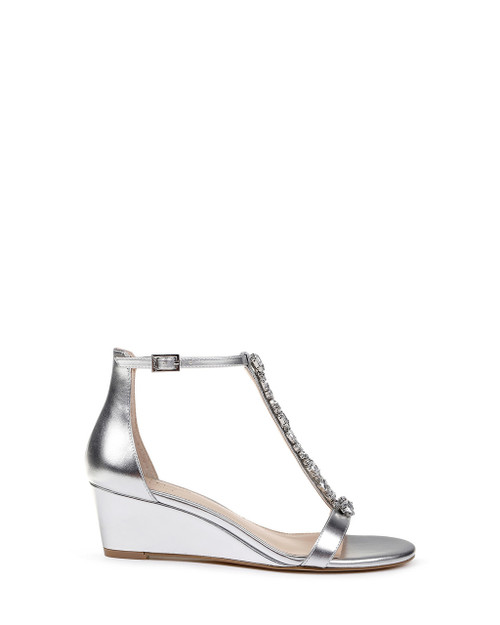 jewel badgley mischka darrell wedge sandals