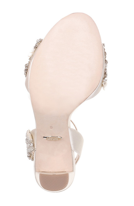 libby crystal embellished evening shoe