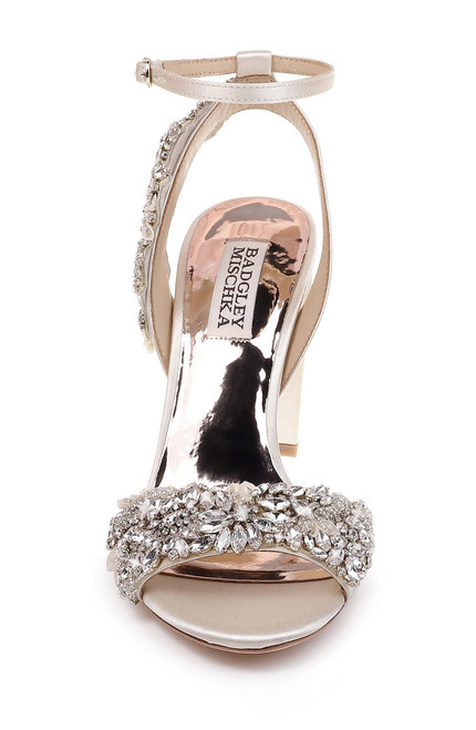 libby crystal embellished evening shoe