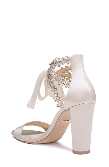 Everafter Embellished Block Heel by Badgley Mischka