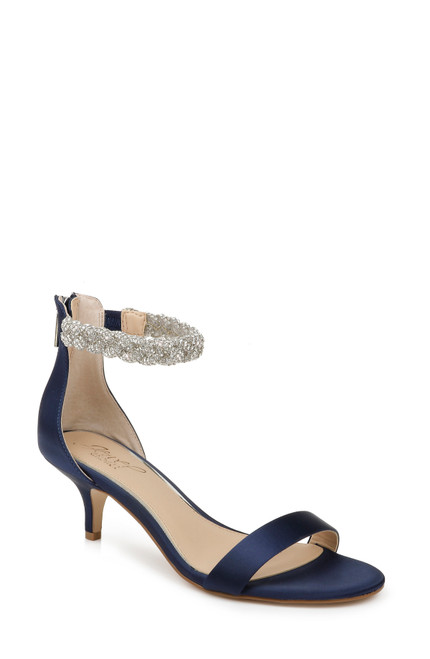 badgley mischka t strap heel