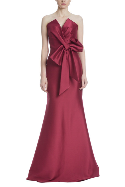 evening gowns with bows