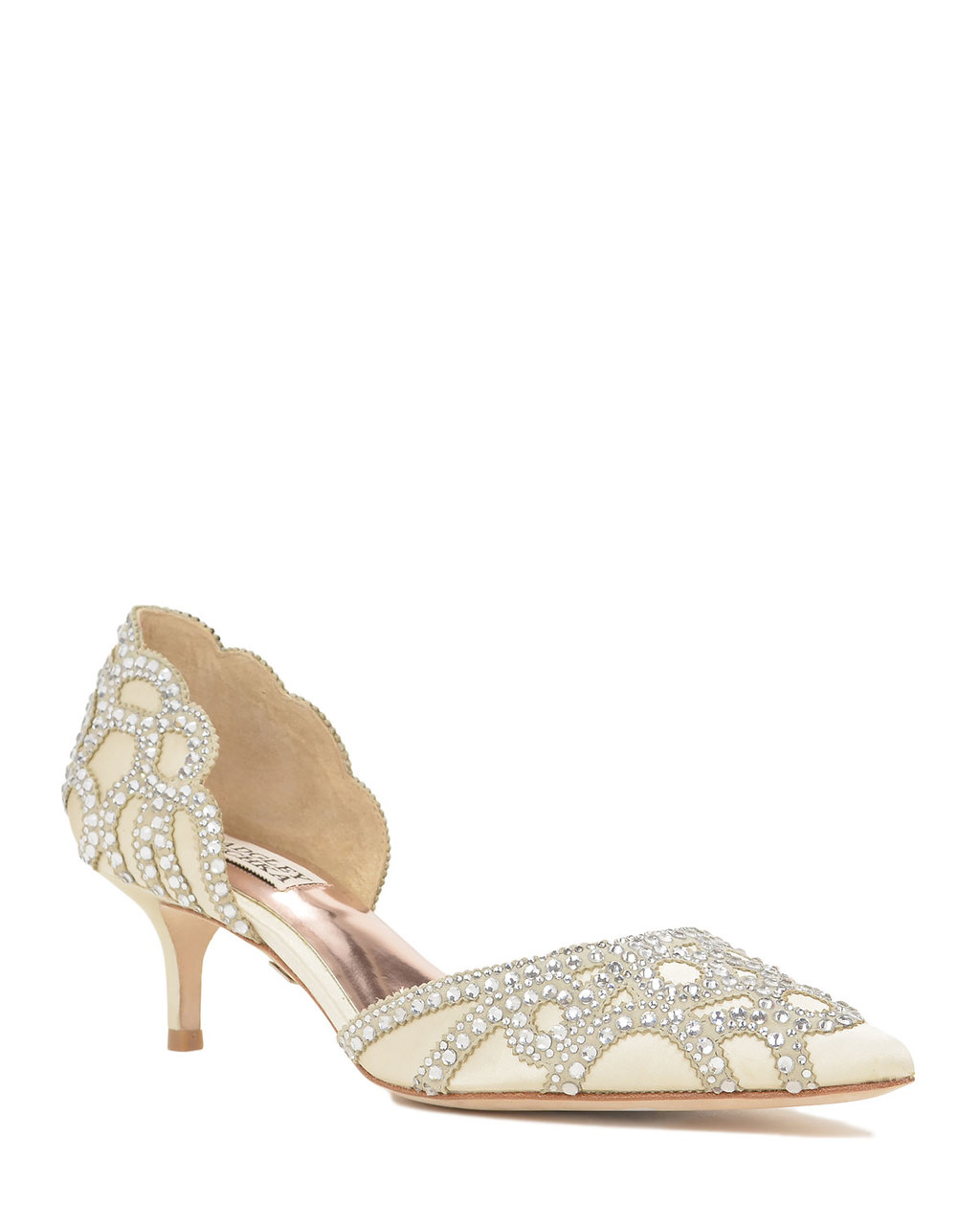 badgley mischka ginny ivory