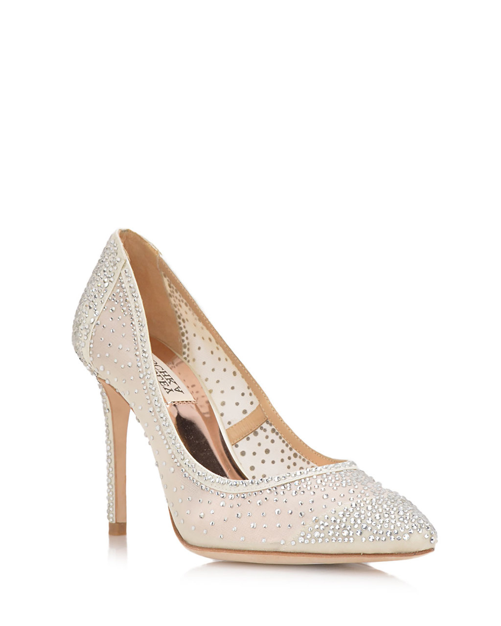 badgley mischka weslee ivory