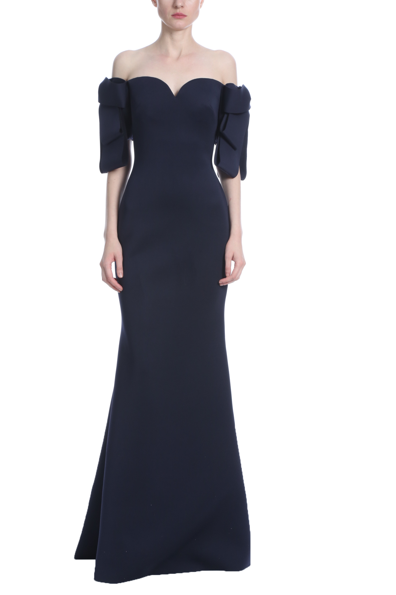 one arm evening gown