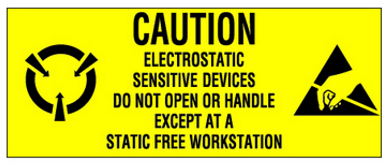 "Electrostatic Sensitive Devices" Labels