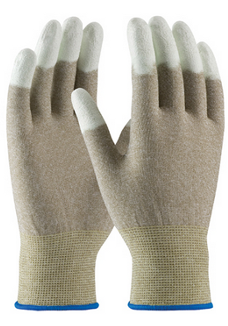 ESD Fingertip Coated Nylon Gloves