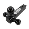 Tow-Rite Triple Ball Mount 2" Receiver - Black - Tri Ball Tow-Rite Triple Ball Mount 2" Receiver - Black - Tri Ball