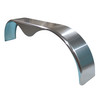 66" x 18" x 9" Tandem Aluminum Fender - Teardrop - Smooth