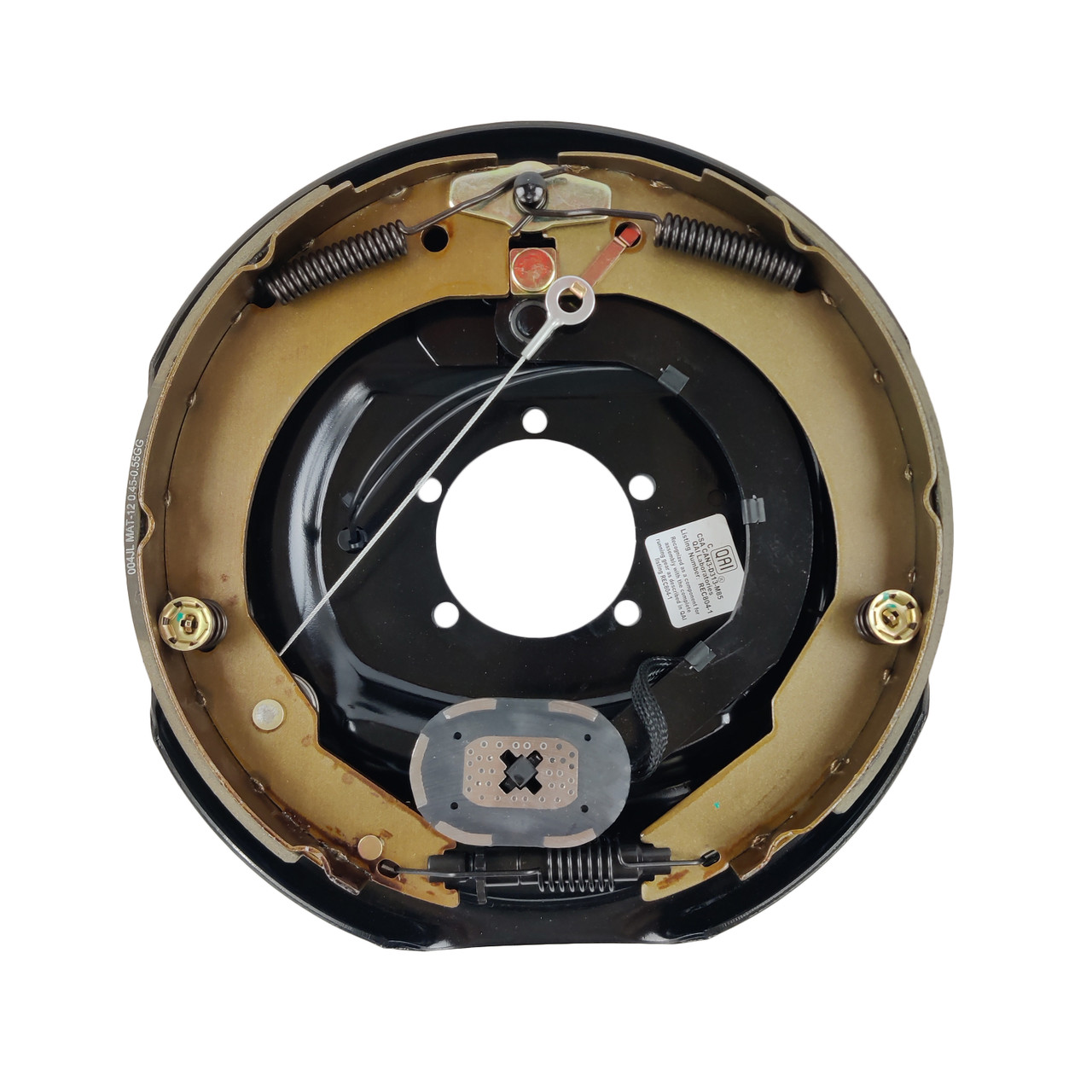 6 On 5.5 Trailer Hub Drum Kit With 12x2 Electric Brakes - For 5,200 Lb Axle, BK545ELE-IPS