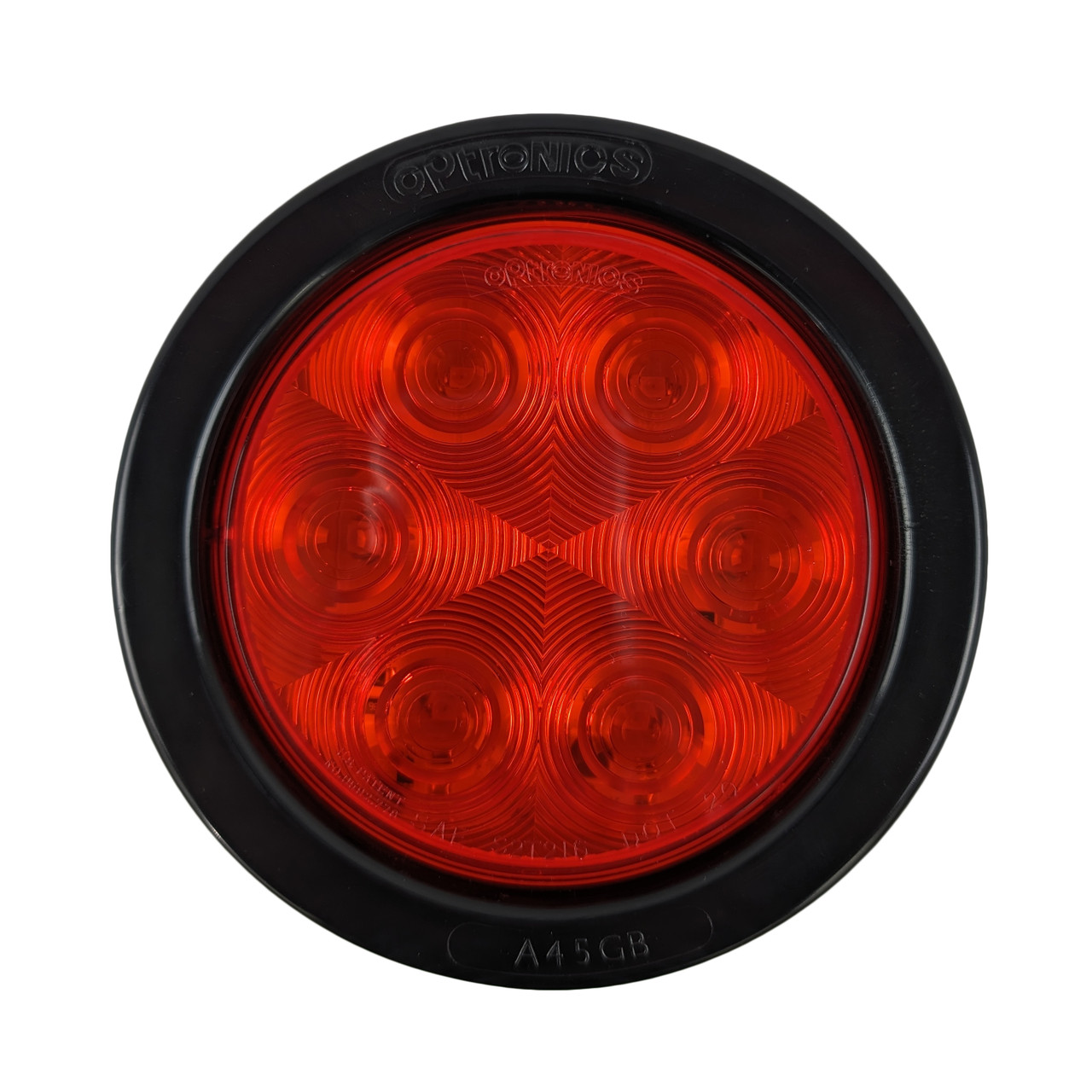 Optronics 4 Red Brake Tail Light Grommet Mount - LED