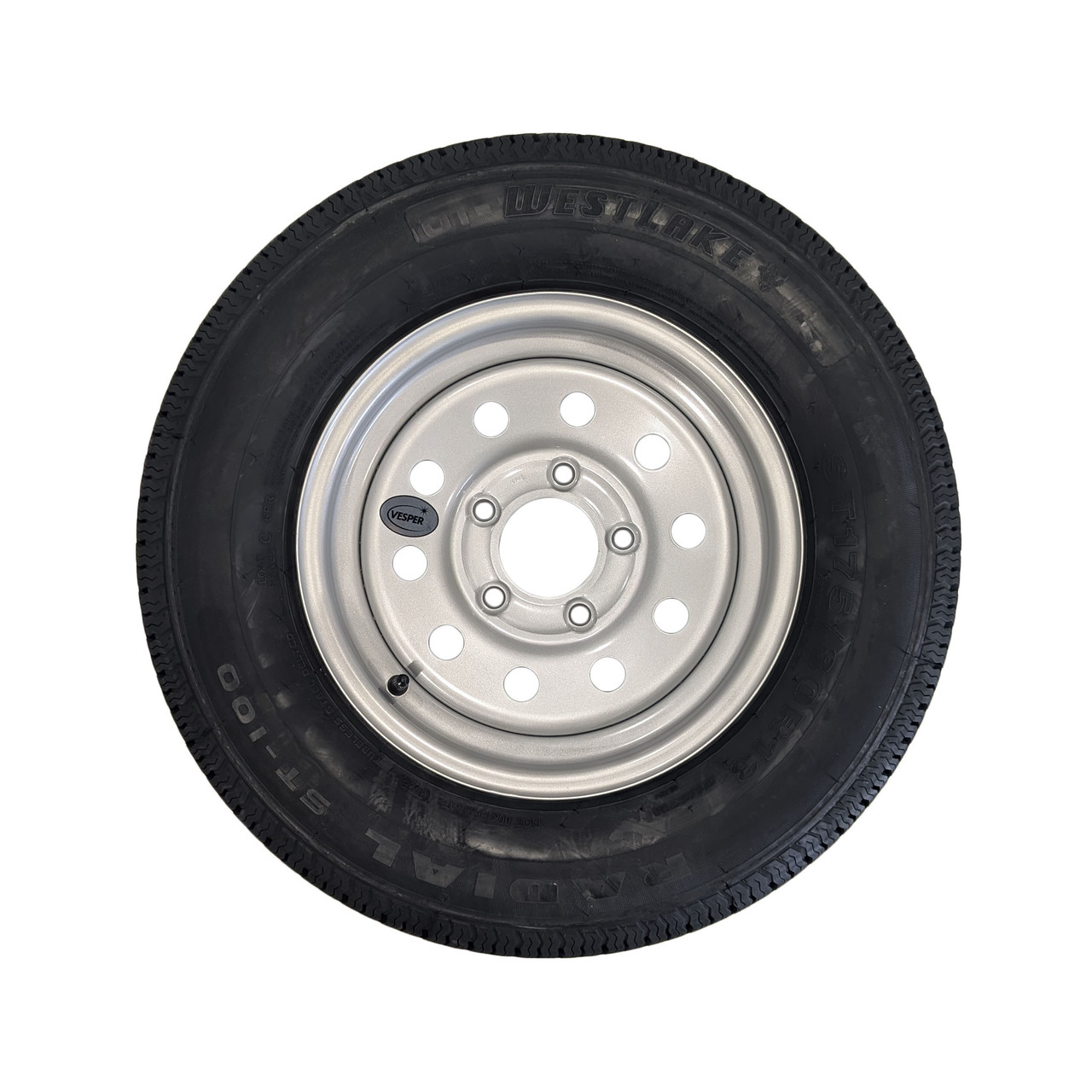 Westlake 175/80R13 Tire & Wheel Silver Modular 5x4.5 - LRC