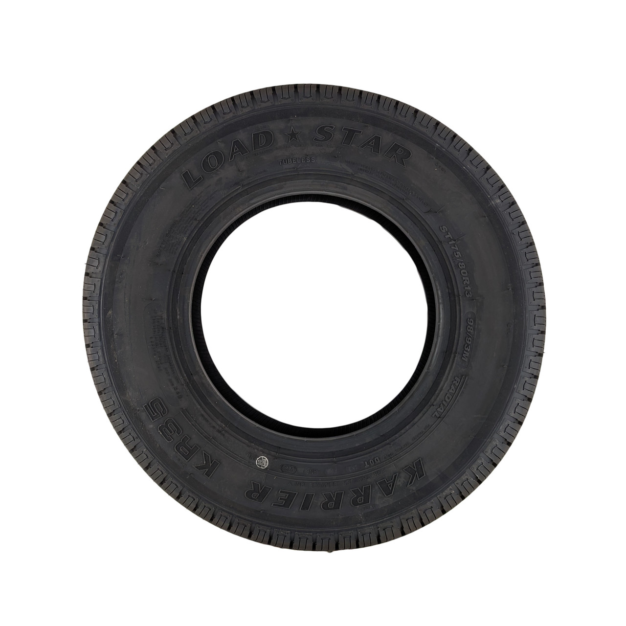 Load Star 175/80R13 Tire Only - Load Range D