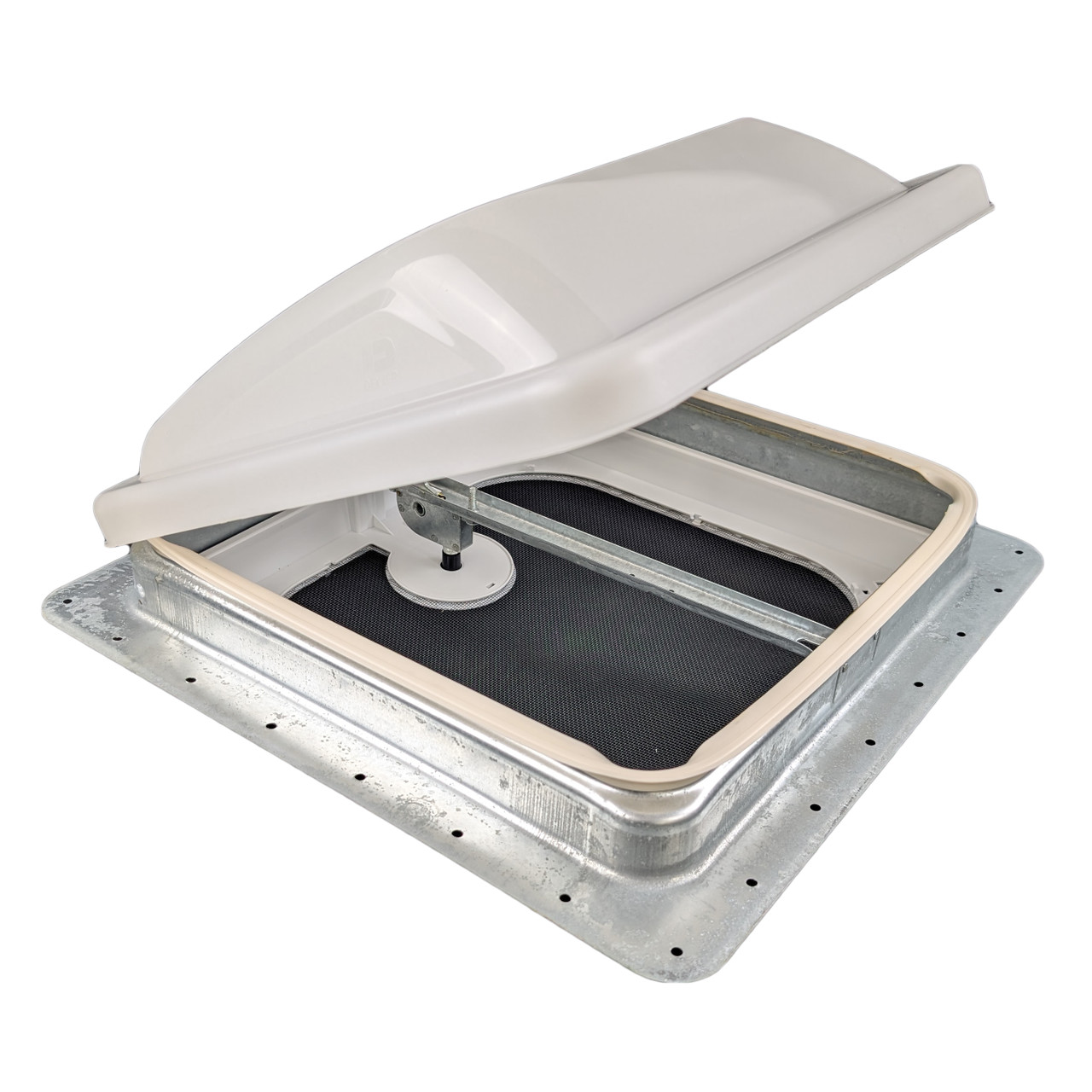 Ventadome 14" x 14" Non Powered Roof Vent - White