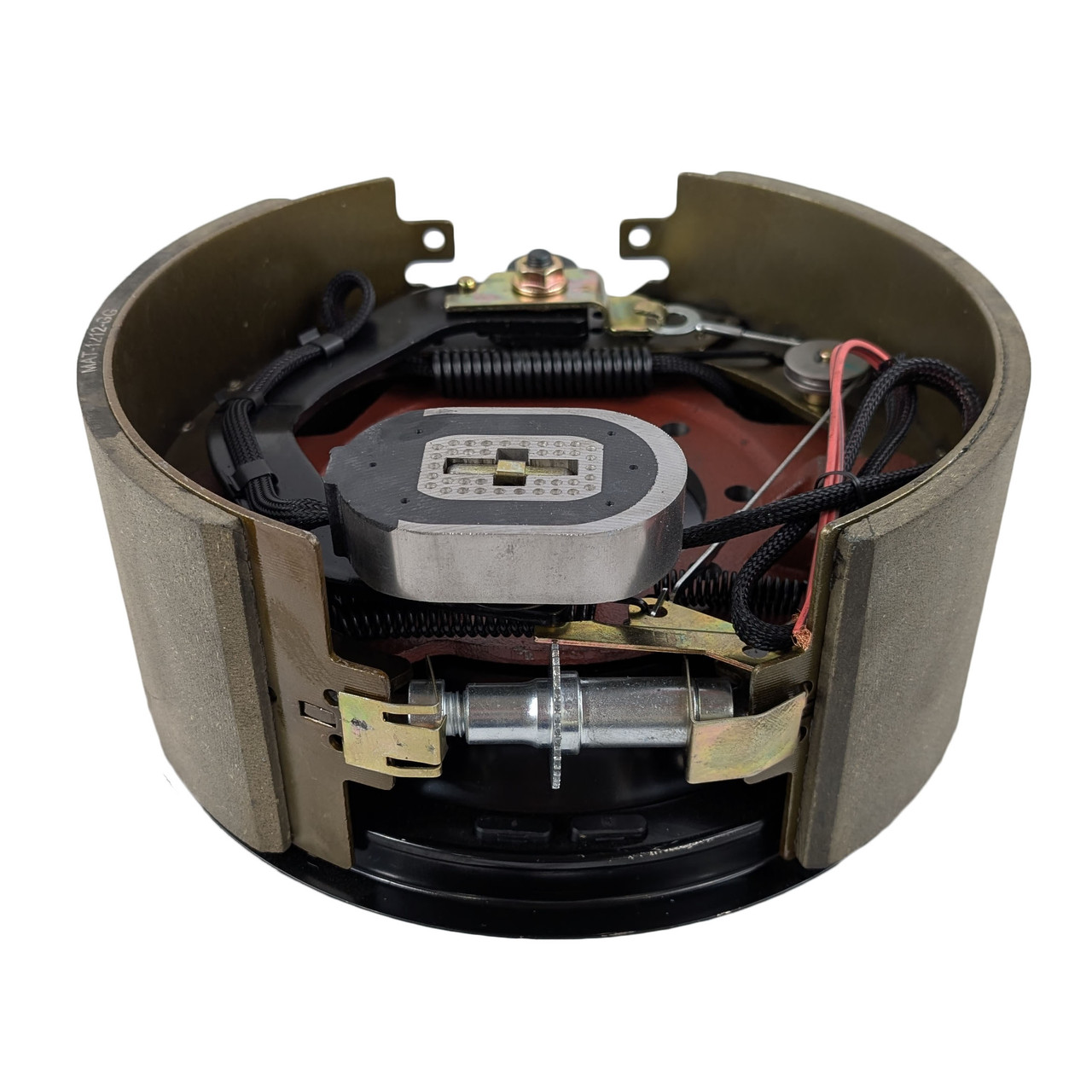 12 1/4" x 5" Electric Brake Assembly Left - 7 Hole - Self-Adjusting - 12K - 16K