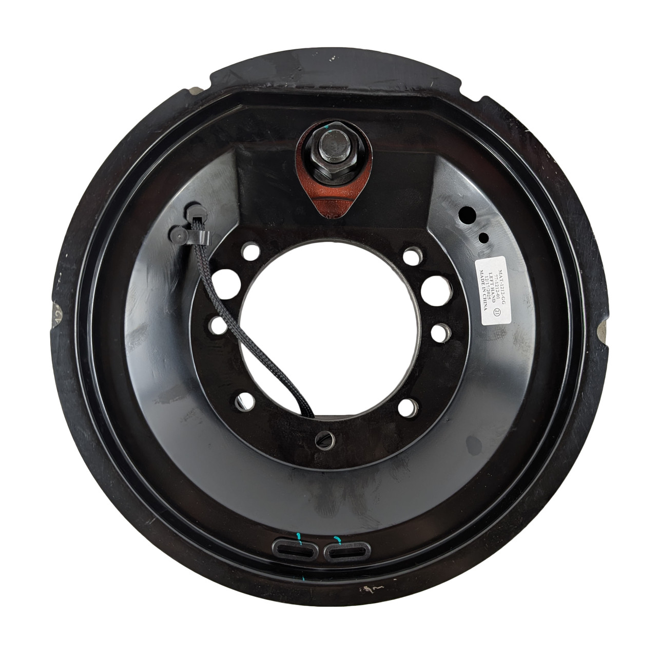 12 1/4" x 5" Electric Brake Assembly Left - 7 Hole - Self-Adjusting - 12K - 16K