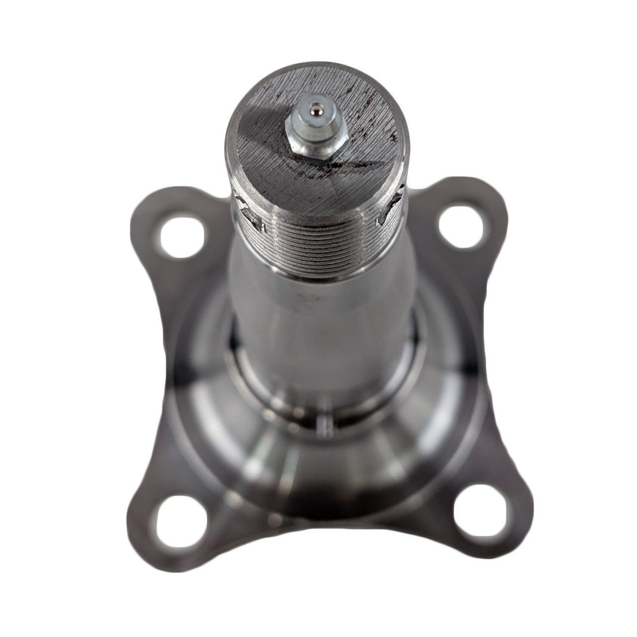 #84 Lubed Spindle For 3500lb Axle W/ Brake Flange - Straight