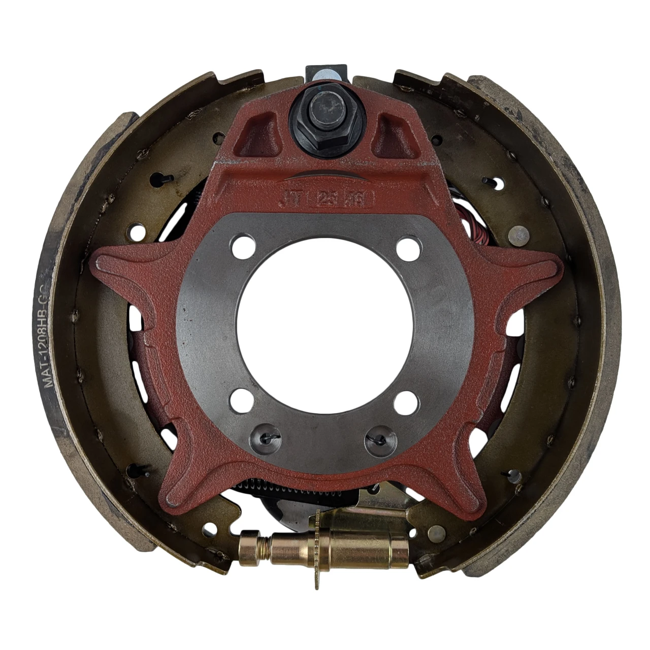 12 1/4" x 2 1/2" Electric Brake Assembly Right - 4 Hole - Self-Adjusting - 7.2K - 8K