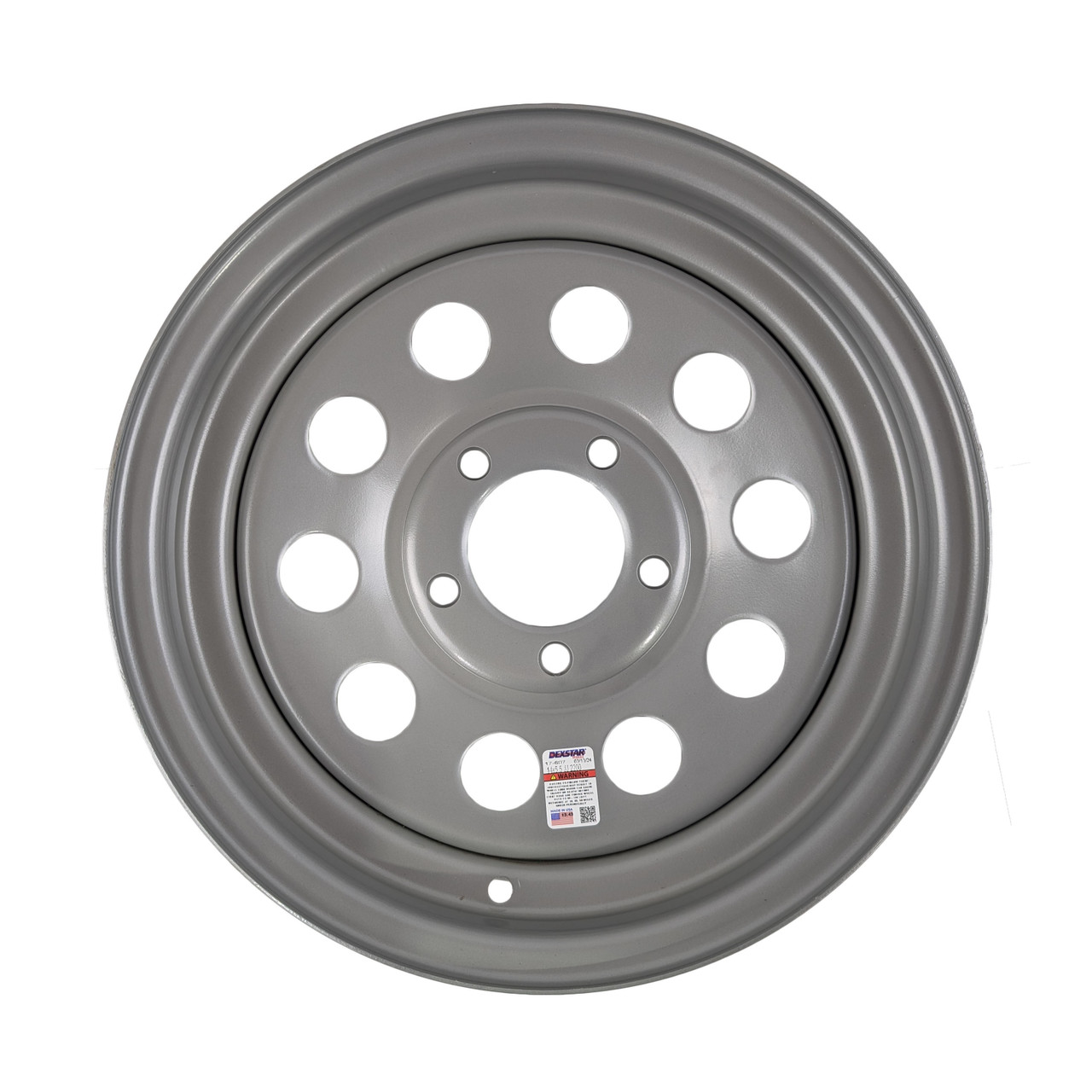 14 x 5.5 Steel Wheel Silver Modular 5 x 4.5