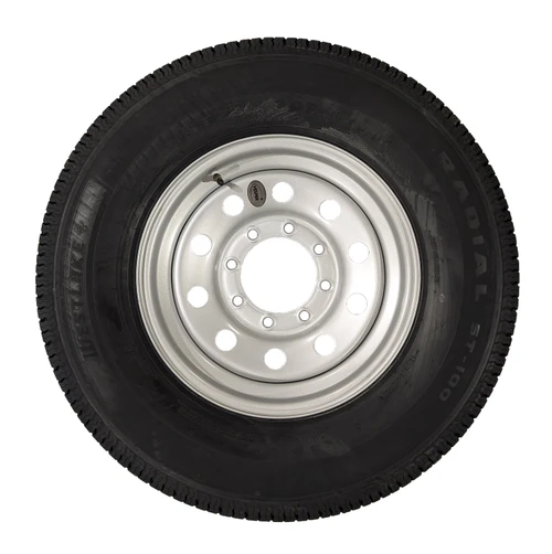 Westlake 235/80R16 Tire & Wheel Silver Modular 8x6.5 - LRE
