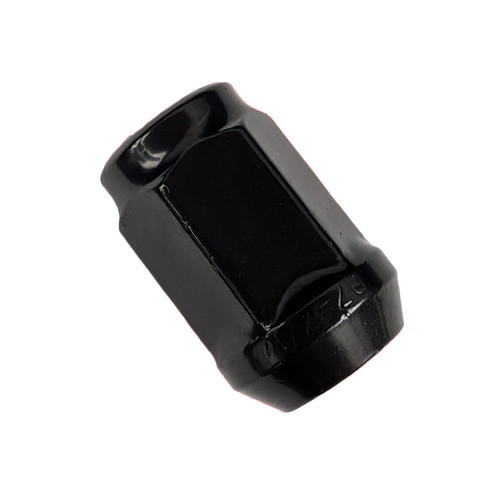 Black 1/2-20 Solid Acorn Lug Nut