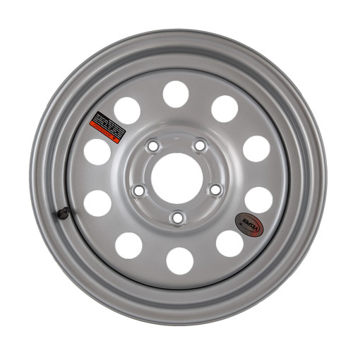 15 x 5 Steel Wheel Silver Modular 5 x 5 15 x 5 Steel Wheel Silver Modular 5 x 5
