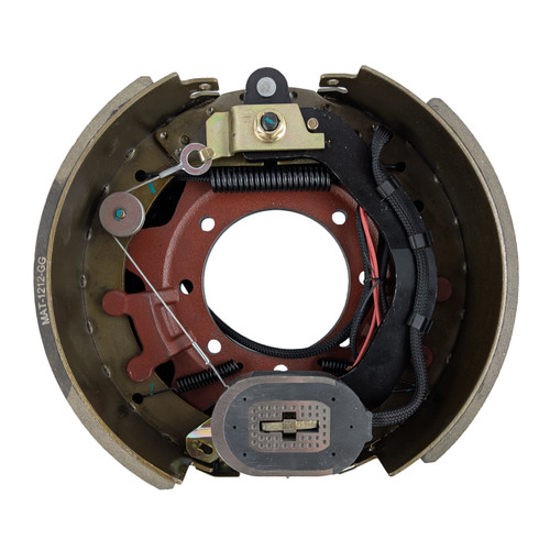 12 1/4" x 5" Electric Brake Assembly Right - 7 Hole - Self-Adjusting - 12K - 16K