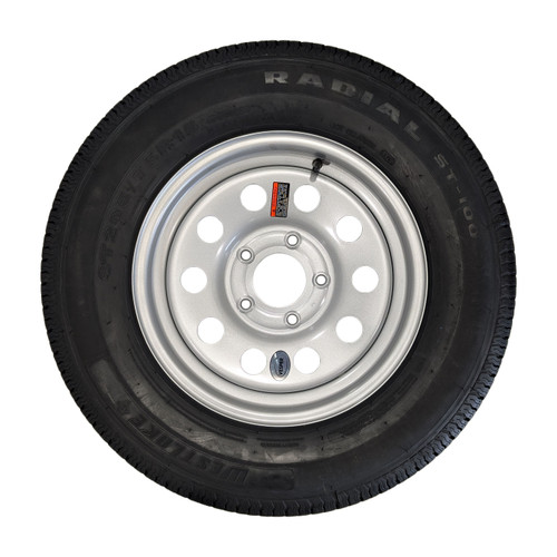 Westlake 205/75R15 Tire & Wheel Silver Modular 5x5 - LRD