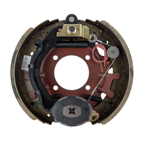 12 1/4" x 2 1/2" Electric Brake Assembly Left - 4 Hole - Self-Adjusting - 7.2K - 8K