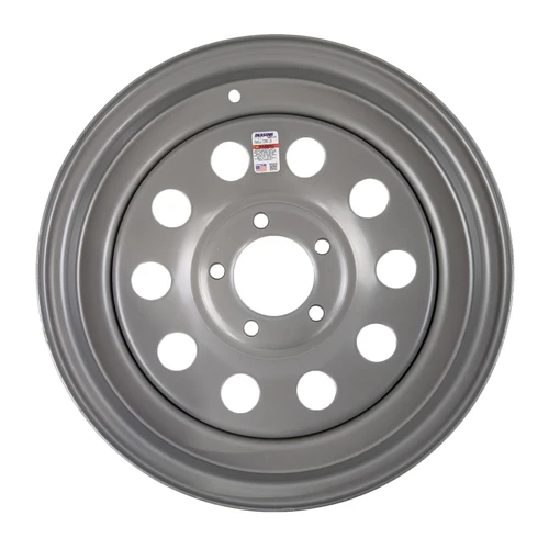 15 x 5 Steel Wheel Silver Modular 5 x 4.5