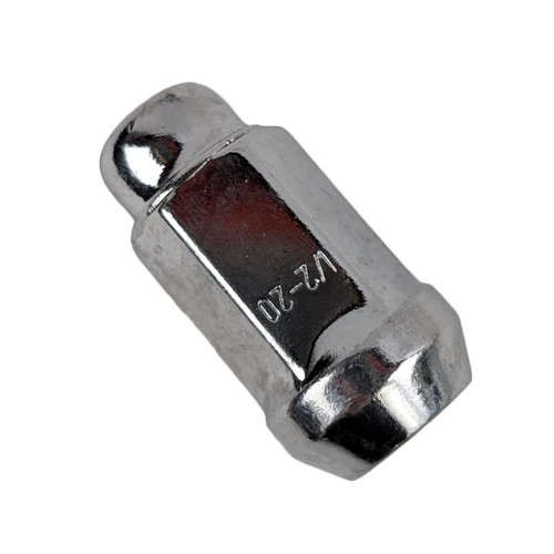 1/2-20 Acorn Lug Nut - Chrome - 1.72" Long