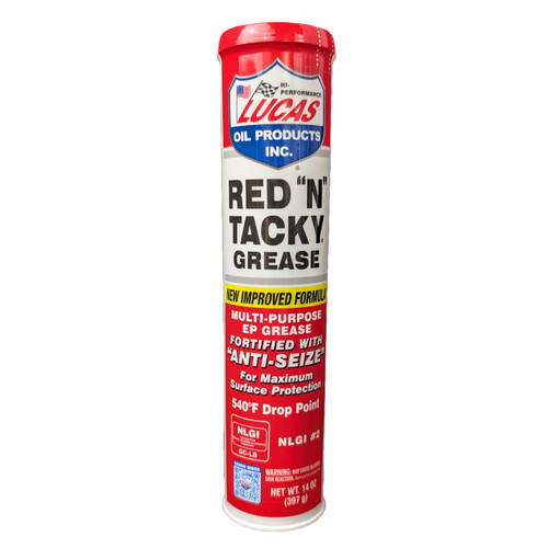 Lucas Oil Red N Tacky Wheel Bearing Grease