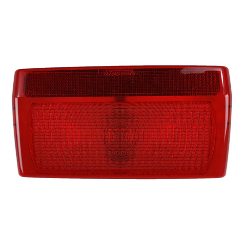 Wesbar Rectangle Tail Light Right - Incandescent