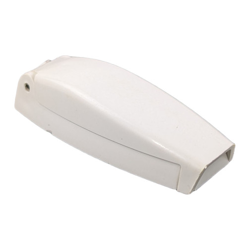 Rounded Baggage Hatch Door Latch - White