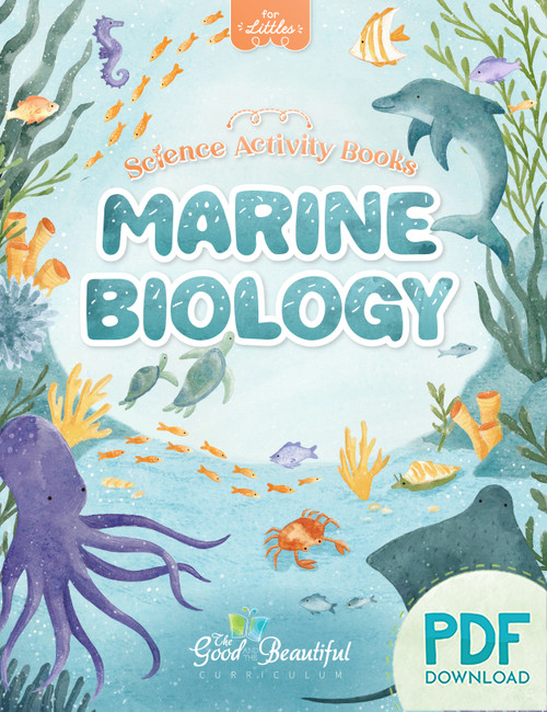 Marine Biology (PDF): Science Activity Book for Littles