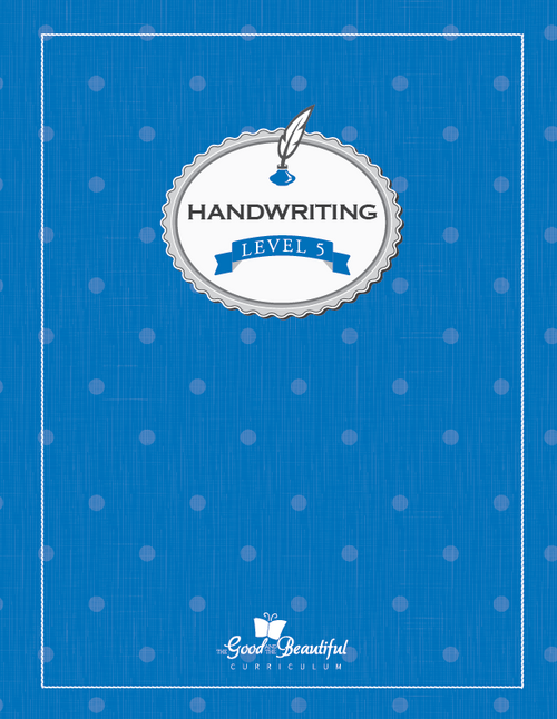 Handwriting Workbook: Level 5