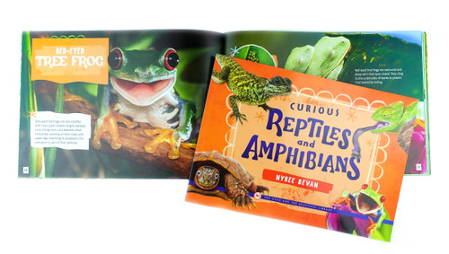 Curious Reptiles and Amphibians: by Nyree Bevan