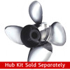 14-5/8X16 LH 4 Blade Michigan Wheel Apollo Stainless Steel Propeller (993213)