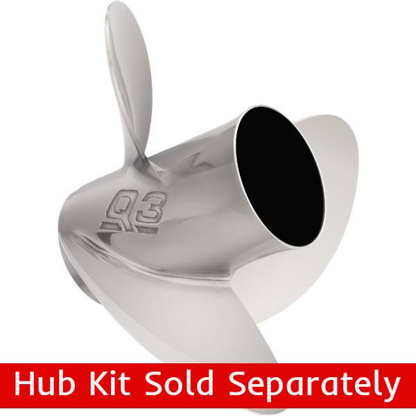 Outboard Propellers Mercury, Mariner 135300 Horsepower 3 Blade