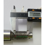 How to measure nut size for a marine shaft