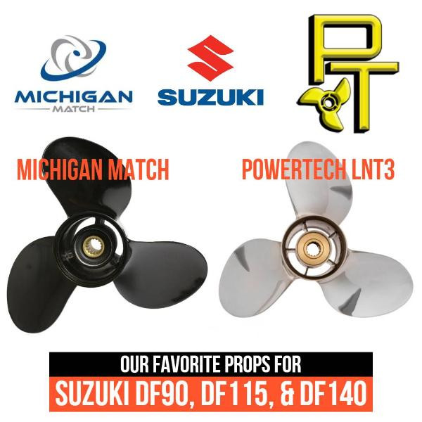 Product Spotlight Our Favorite Propellers for Suzuki DF90, DF115, & DF140 The Prop Shop