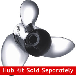 15-1/2X17 RH 3 Blade Michigan Wheel Apollo Stainless Steel Propeller (993023)