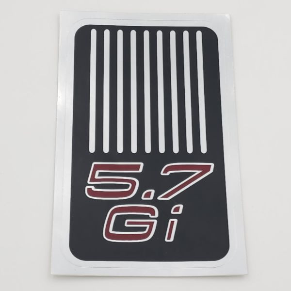 Volvo Penta 5.7 Gi Decal. OEM Label (3861892)