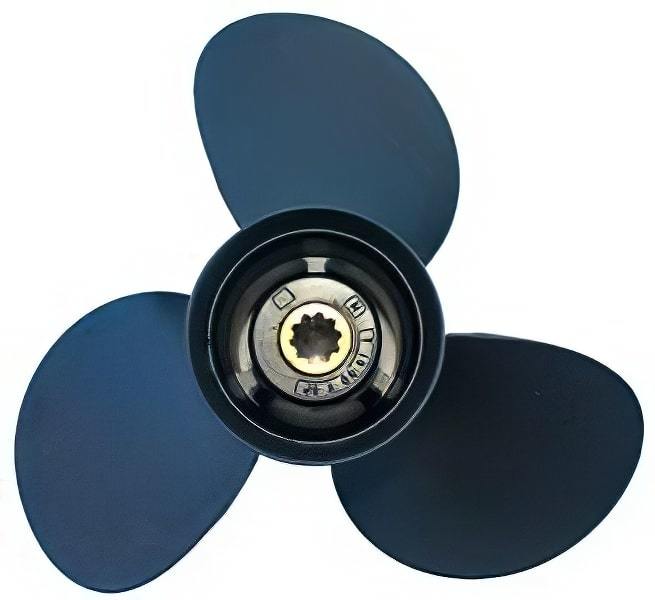 thumbnail image 2 of PWCMAN Prop 11 1/4x10 Pressed-in Hub,13 Spline Tooth 3 Blade, OEM Upgrade Aluminum Outboard Propeller Fit Mercury/Mariner/Marathon/Seapro Engine 25HP/ 30HP/35HP/40HP/45HP/48HP/50HP/55HP/60HP/70HP, Propellers - Canada 2 of 13